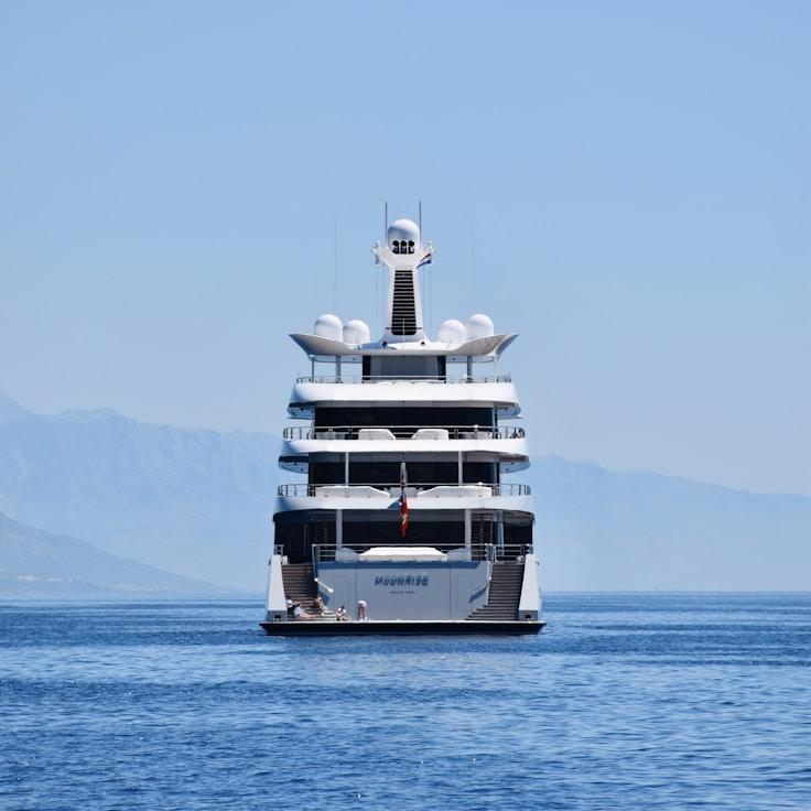 Sumptuous dining at sea